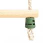 Preview: Kinder-Strickleiter Massivholz und PE 30x168 cm 