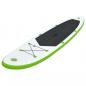 Preview: ARDEBO.de - Aufblasbares Stand Up Paddle Board Set Grün und Weiß