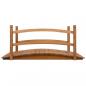 Preview: Gartenbrücke 140x60x60 cm Massivholz Tanne