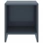Preview: Nachttische 2 Stk. Hellgrau 35x30x40 cm Kiefer Massivholz