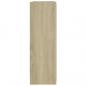 Preview: Bad-Spiegelschrank Sonoma-Eiche 62,5x20,5x64 cm Holzwerkstoff