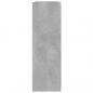 Preview: Bad-Spiegelschrank Betongrau 62,5x20,5x64 cm Holzwerkstoff