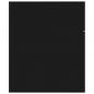 Preview: Waschbeckenunterschrank Schwarz 60x38,5x46 cm Holzwerkstoff