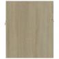 Preview: Waschbeckenunterschrank Sonoma-Eiche 90x38,5x46cm Holzwerkstoff