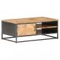 Preview: Couchtisch 90x50x35 cm Massivholz Akazie