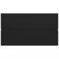 Preview: Waschbeckenunterschrank Schwarz 80x38,5x45 cm Holzwerkstoff
