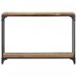 Preview: Konsolentisch 110x30x75 cm Recyceltes Massivholz