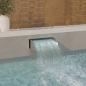 Preview: Wasserfall 45x34x14 cm Edelstahl 304