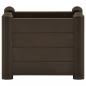 Preview: Garten-Hochbeet PP Mokka 43x43x35 cm