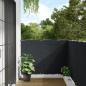 Preview: Balkon-Sichtschutz Anthrazit 120x500 cm Oxford-Gewebe