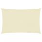 Preview: Sonnensegel Oxford-Gewebe Rechteckig 3x6 m Creme