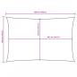 Preview: Sonnensegel Oxford-Gewebe Rechteckig 3,5x5 m Creme