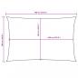 Preview: Sonnensegel Oxford-Gewebe Rechteckig 5x7 m Creme