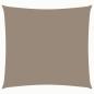 Preview: Sonnensegel Oxford-Gewebe Quadratisch 7x7 m Taupe 