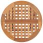 Preview: Klappbarer Gartentisch 50x50x50 cm Teak Massivholz