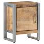 Preview: Nachttisch 40x30x50 cm Raues Mangoholz