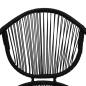 Preview: 3-tlg. Garten-Essgruppe PVC Rattan Schwarz