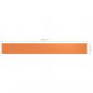 Preview: Balkon-Sichtschutz Orange 75x600 cm Oxford-Gewebe