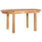 Preview: 5-tlg. Garten-Lounge-Set Massivholz Teak