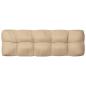 Preview: Palettenkissen 5-tlg. Beige Stoff