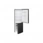 Preview: Bomann KG 320.2 Stand Kühl-Gefrierkombination, 50 cm breit, 175 L, LED, Abtauautomatik, schwarz-glänzend (732021)