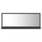 Preview: ARDEBO.de - Badspiegel Grau 90x10,5x37 cm Holzwerkstoff