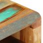 Preview: Nachttisch 30x30x41 cm Recyceltes Massivholz
