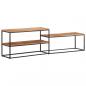 Preview: TV-Schrank 180x30x50 cm Akazie Massivholz