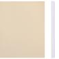 Preview: Garten-Sichtschutz PVC 70x0,19 m Creme