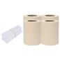 Preview: Garten-Sichtschutz 4 Stk. PVC 35x0,19 m Creme