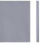 Preview: Garten-Sichtschutz 4 Stk. PVC 35x0,19 m Matt-Hellgrau