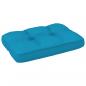 Preview: Palettenkissen Blau 60x40x12 cm Stoff