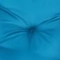 Preview: Palettenkissen Blau 60x40x12 cm Stoff