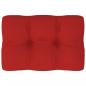 Preview: Palettenkissen Rot 60x40x12 cm Stoff