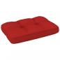 Preview: Palettenkissen Rot 60x40x12 cm Stoff