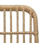 Preview: 3-tlg. Garten-Essgruppe Poly Rattan und Glas