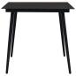 Preview: 5-tlg. Garten-Essgruppe Poly Rattan und Glas