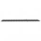 Preview: Sonnenliegen-Auflage Anthrazit 200x50x3 cm Oxford-Gewebe