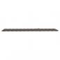 Preview: Sonnenliegen-Auflage Taupe 200x60x3 cm Oxford-Gewebe
