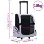 Preview: Trolley für Haustiere 3-in-1 Faltbar Grau