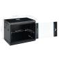 Preview: 9U Netzwerkschrank Wandmontage 19" IP20 600x450x510 mm