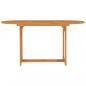 Preview: Gartentisch 150x90x75 cm Teak Massivholz