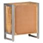Preview: Sideboard 60x35x70 cm Raues Mangoholz
