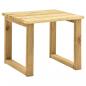 Preview: ARDEBO.de - Tisch für Sonnenliege 30x30x26 cm Imprägniertes Kiefernholz  