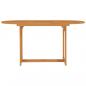 Preview: 7-tlg. Garten-Essgruppe mit Grauen Kissen Massivholz Teak