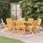 Preview: ARDEBO.de - 9-tlg. Garten-Essgruppe Massivholz Teak