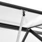 Preview: Anlehngewächshaus Anthrazit Aluminium 3,97 m³