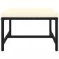 Preview: 4-tlg. Garten-Sofagarnitur mit Auflagen Schwarz Poly Rattan