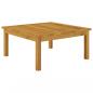 Preview: ARDEBO.de - Garten-Beistelltisch 63x63x30 cm Akazie Massivholz