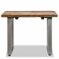 Preview: Couchtisch Altholz Massiv 55x55x40 cm